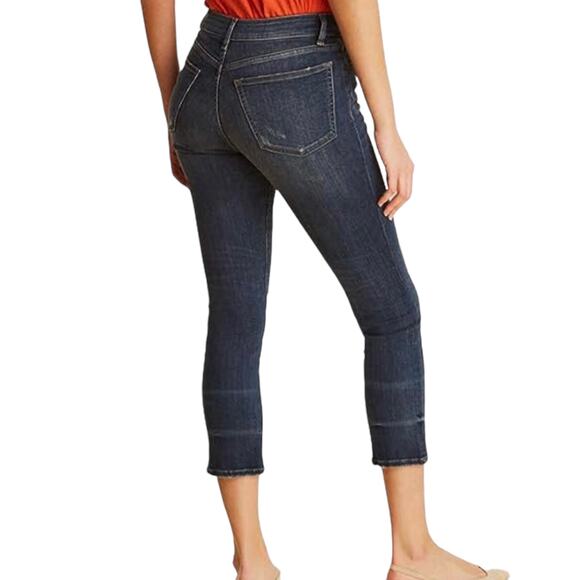 Warp + Weft Women’s SBN Straight Crop Jeans Size 33 - Picture 2 of 4